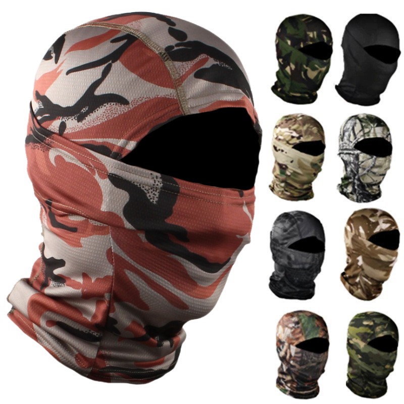 Winter Ski Face Mask Custom Logo 3 Three Holes Embroidery Black Cheap Acrylic Neon Knitted Custom Cagoule Balaclava Ski Mask