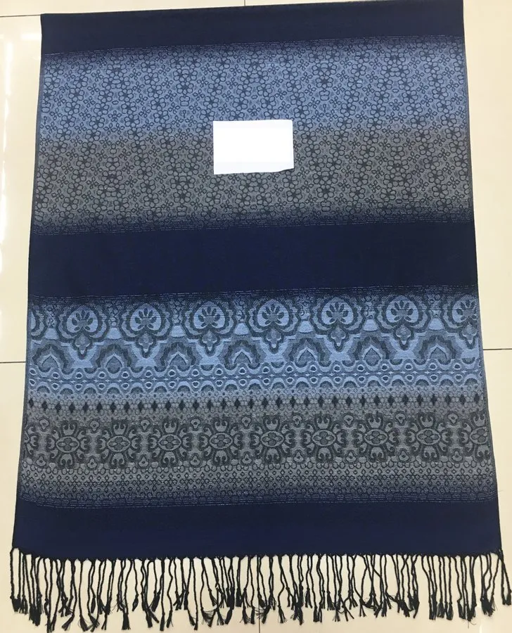 Hot Sold Factory Bulk Elegant Silk Smooth Feeling Oversize Shawl Pashmina Stole