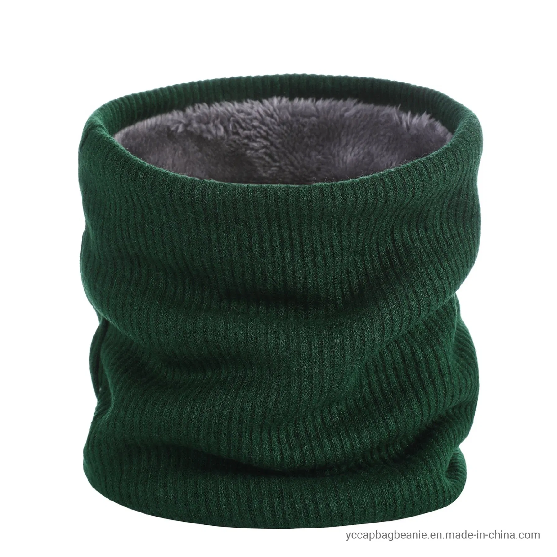 Luxurious Double Neck Warmer Snood - Cozy Velvet Winter Accessory