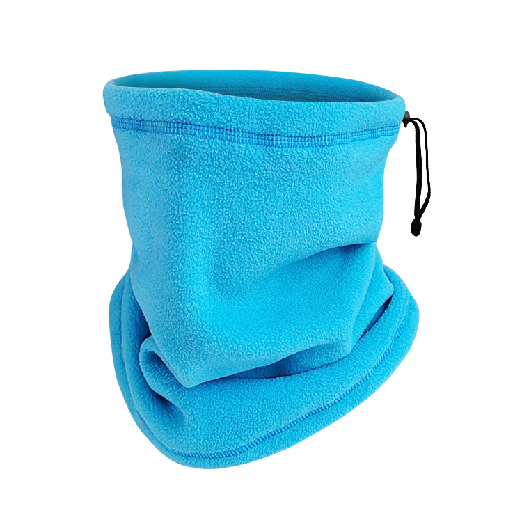 Bicycle Outdoor Cycling Warm Drawstring Fleece Neck Warmer/Snood
