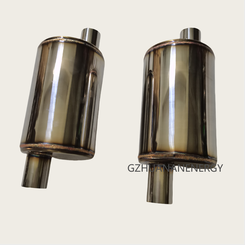 High Quality Stainless Steel 304 Polished Exhaust Muffler System for Cars 2" 2.5" 3'' 4 Inch Automotive Parts Offers