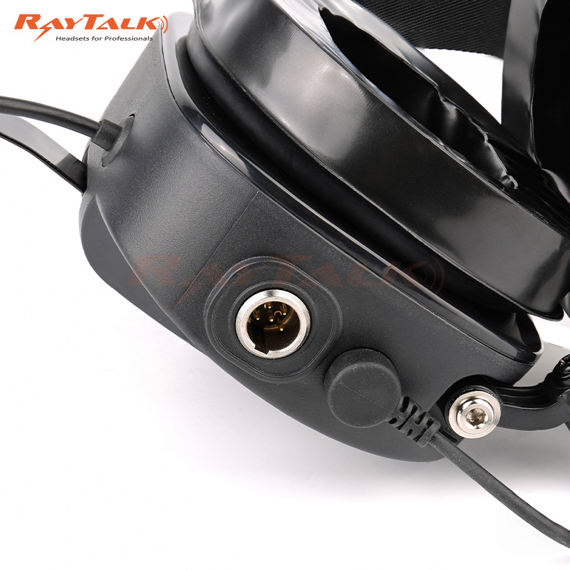 Tactical 3.5mm Interface Ear Muffs Wired Music Headphones for Gun Range Hunting Noise Reduction Sound Control Hearing Protection