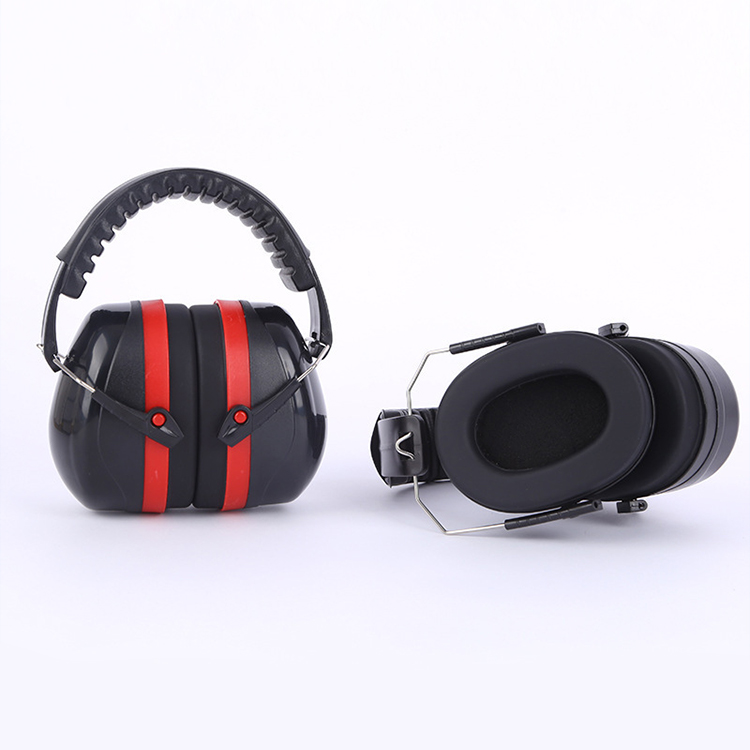 Foldable Reusable Anti-Noise Intrinsically Safe Shooting Sleep Soundproof ABS Headband Type Ear Muffs Hearing Protection Safety