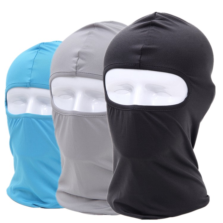 Wholesale Black Ninja Mask Outdoor Cycling Motorcycle Windproof Sports Sunscreen Ski Face Mask Balaclava Hat Full Face Cover
