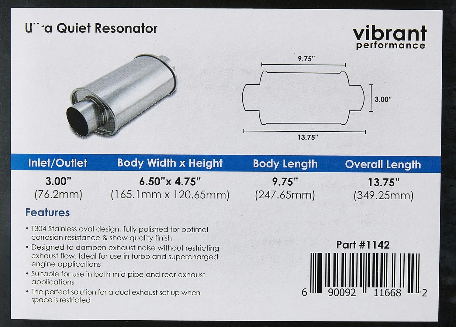 Exhaust Resonator View 1