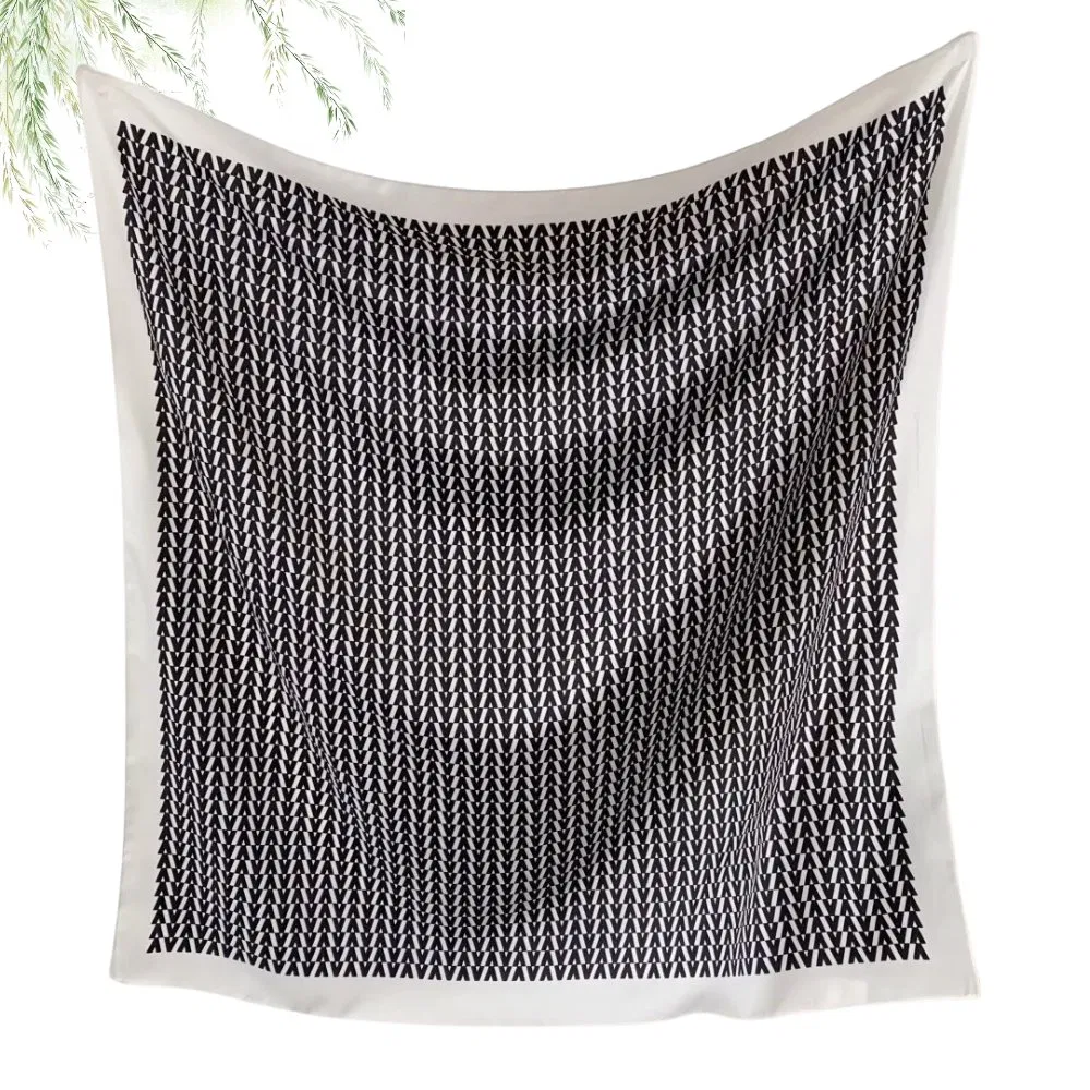 Wholesale Designer Hijab Scarf Polyester Printed Chiffon Snood Muslin Hijab Headscarf for Women