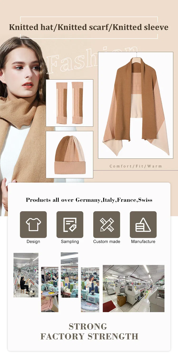 Unisex Scarf Detail