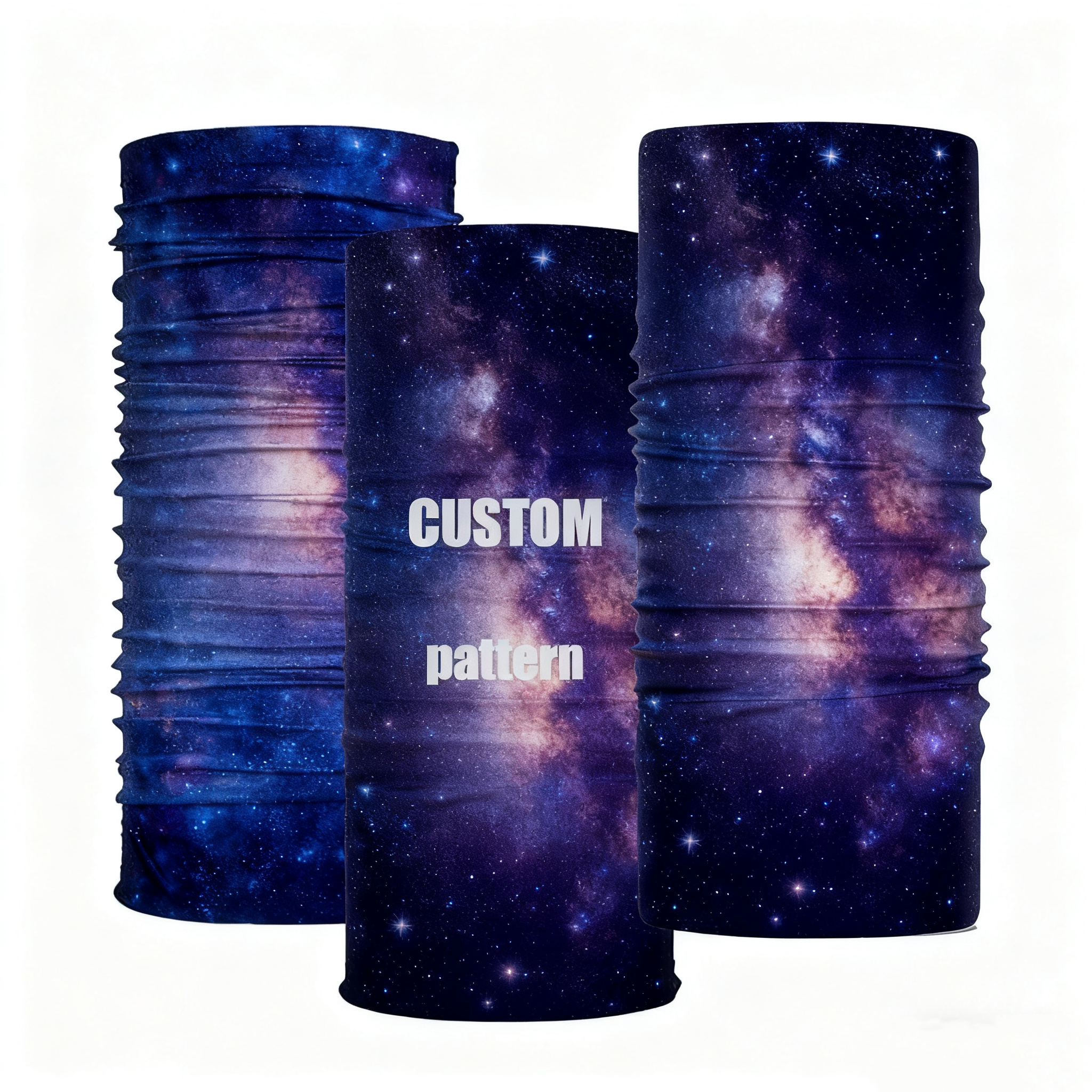 Four Seasons Hot-sale Custom Logo 92% Polyester +8% Spandex Breathable Elasticity Warm Neck Gaiter Seamless Bandana