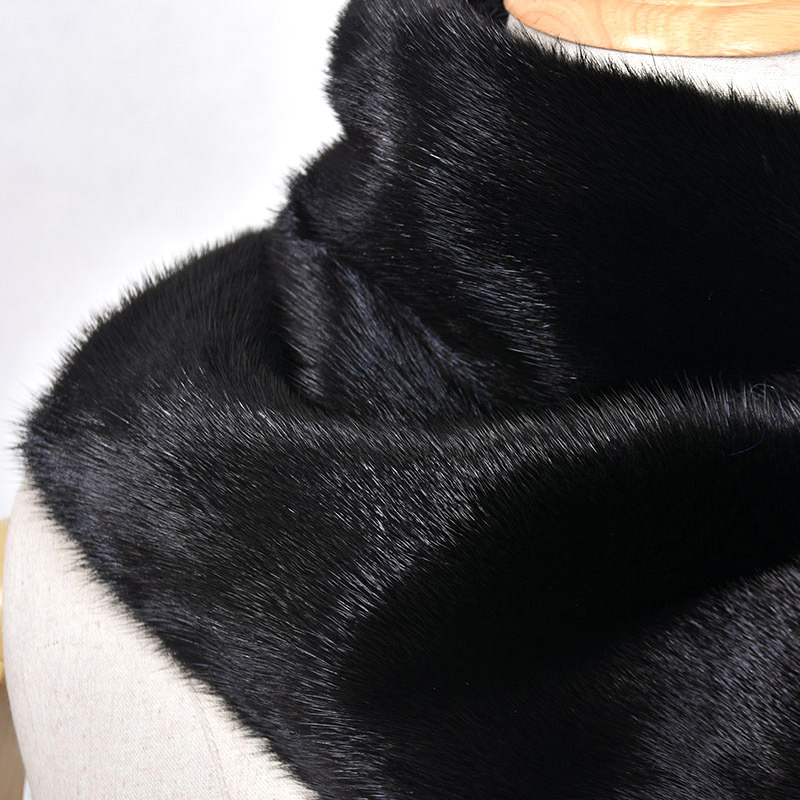 Wholesale Custom Winter Warm Comfortable Fashion Soft Women Mink Fur Snood Snood Winter