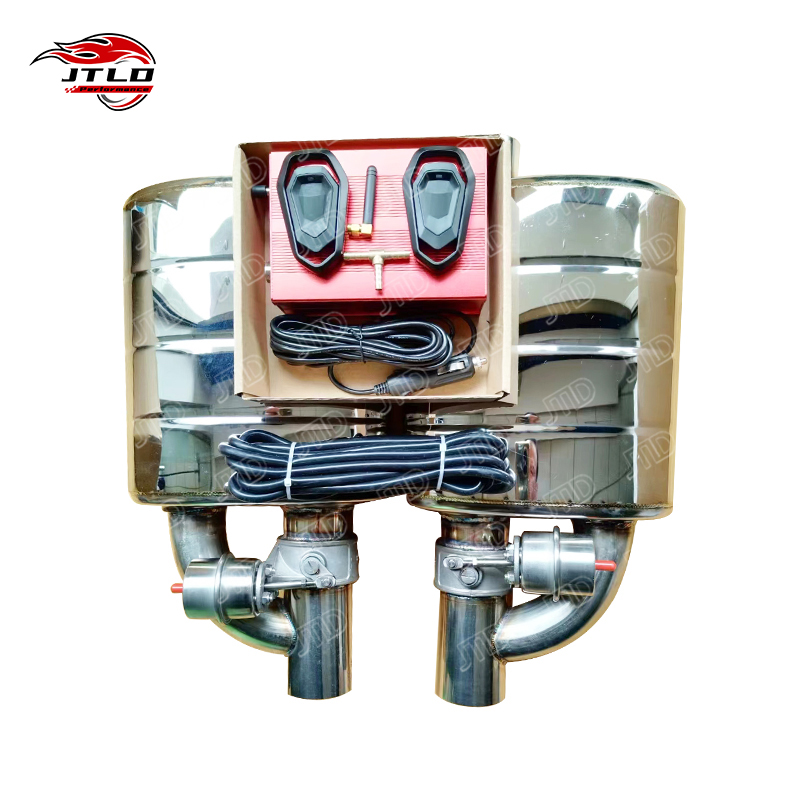JTLD High Quality Performance 201 Exhaust Muffler Vacuum Valve Muffler With 2.5 Inch 3 Inch Controller Pneumatic Muffler