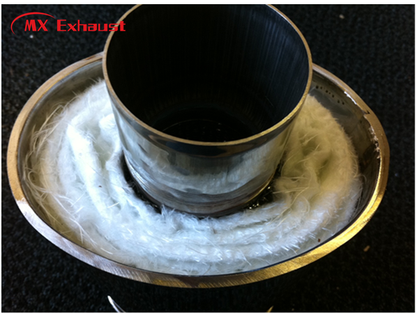Performance Resonator, 2'' 3'' Inlet &amp; Outlet 14" Overall Length Universal Muffler, 304 Stainless Steel Oval Muffler Shape