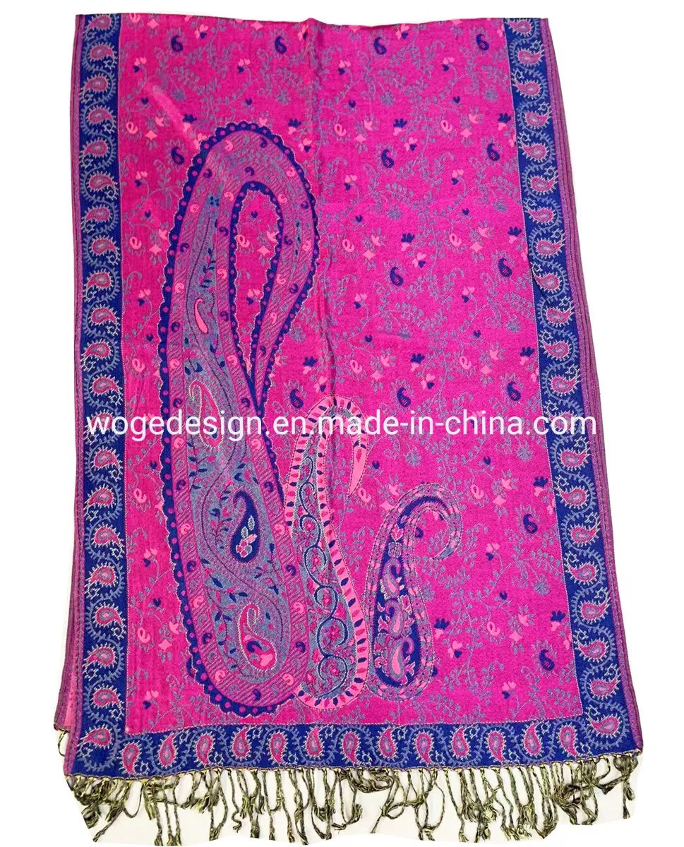 Ladies Jacquard Pashmina Stole 7