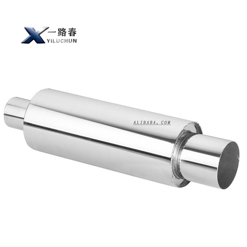 High Quality Universal Stainless Steel 2.5 Exhaust Loud Muffler for Car