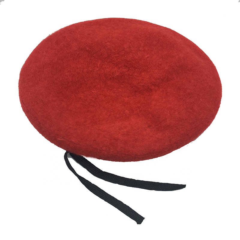 Custom Women Blank Beret Hats Fashion Wool Wholesale Beret Hat Woman