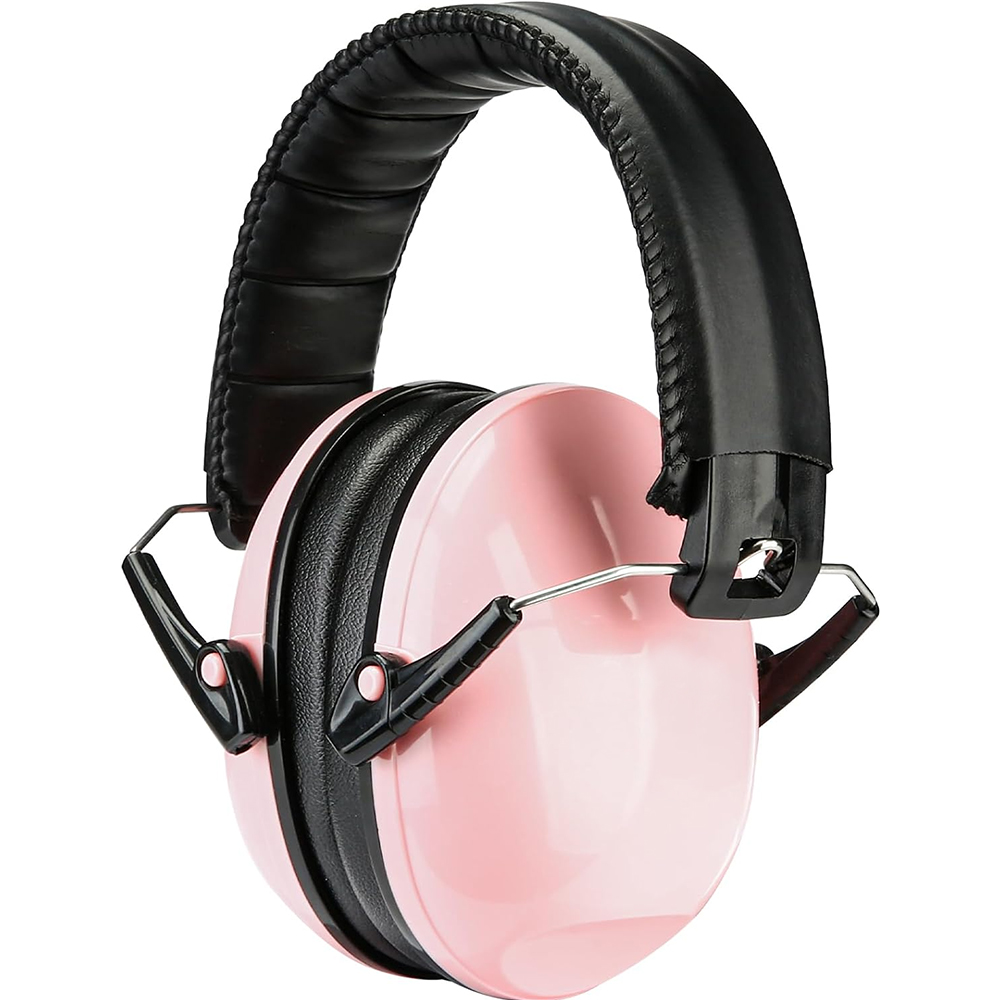 High Quality Certified Foldable Adjustable Safety Ear Muffs Noise Reduction Noise Cancelling ABS Material Reusable Kids Earmuffs