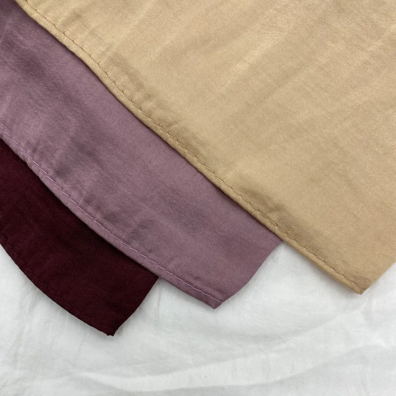 Wholesale Plain Velvet Satin Hijab Scarf Women Luxury Soft Shawl Turban Headwrap Women Bandana Muslim Hijabs for Woman Islam