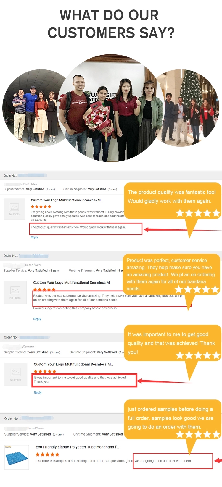 What Customers Say