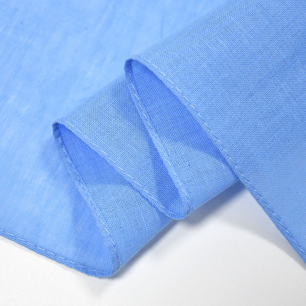 Wholesale Bulk 54*54 Solid Color Plain Blank Sport Recycled 100% Cotton Square Paisley Bandana Scarf