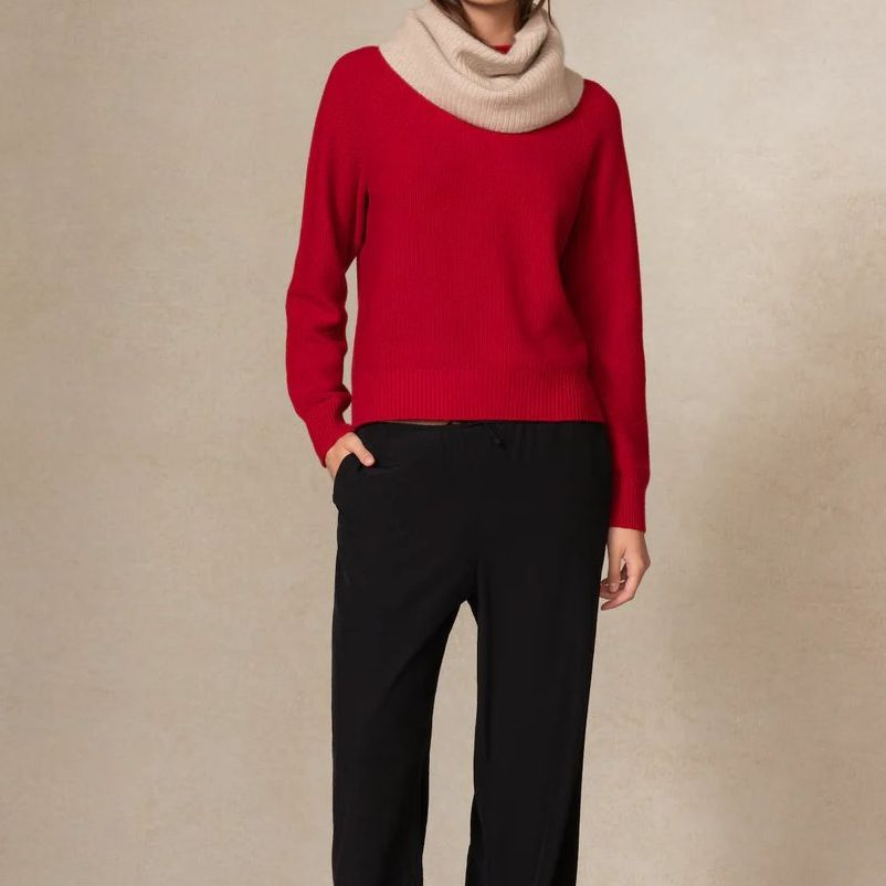 Most Popular 100% Cashmere Knitted Ladies Fashion Neck Warmer/Snood