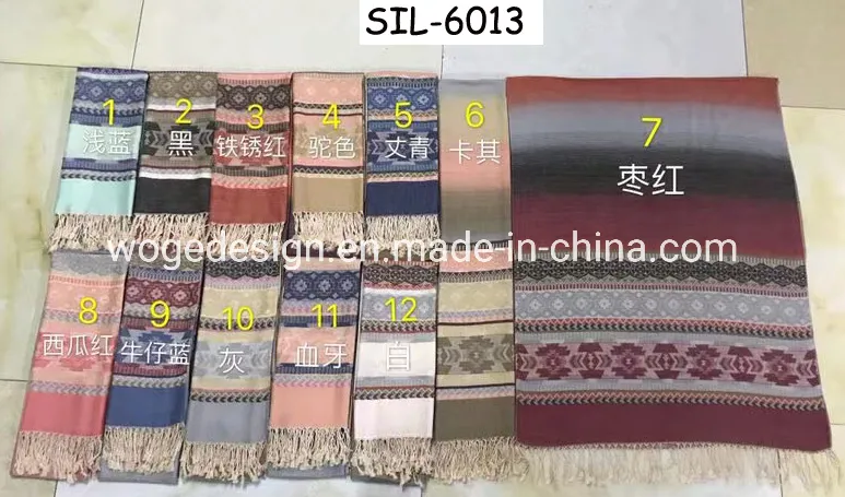 Soft 100%Viscose Long Pashmina Stole