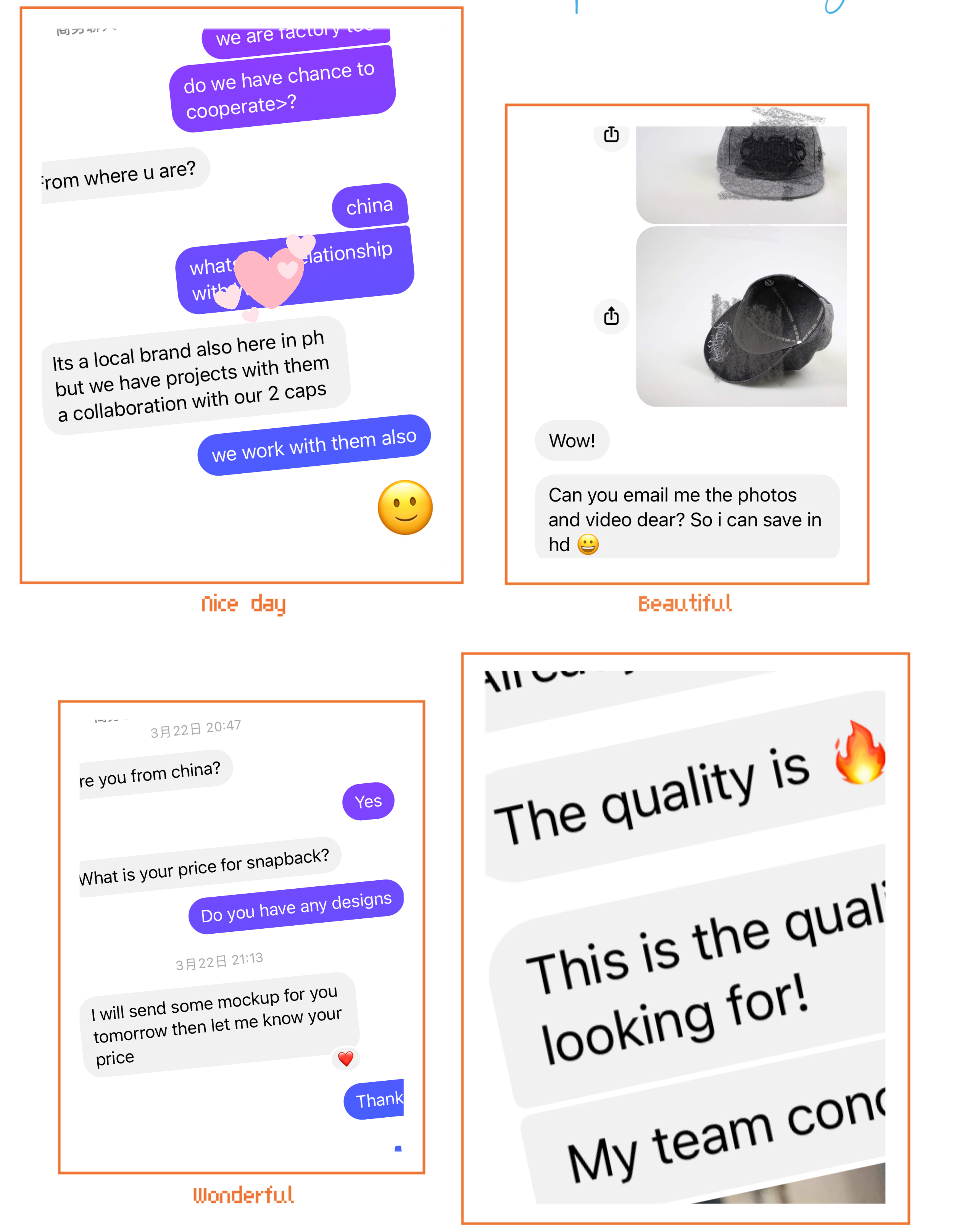 Customer Feedback Screenshot 1