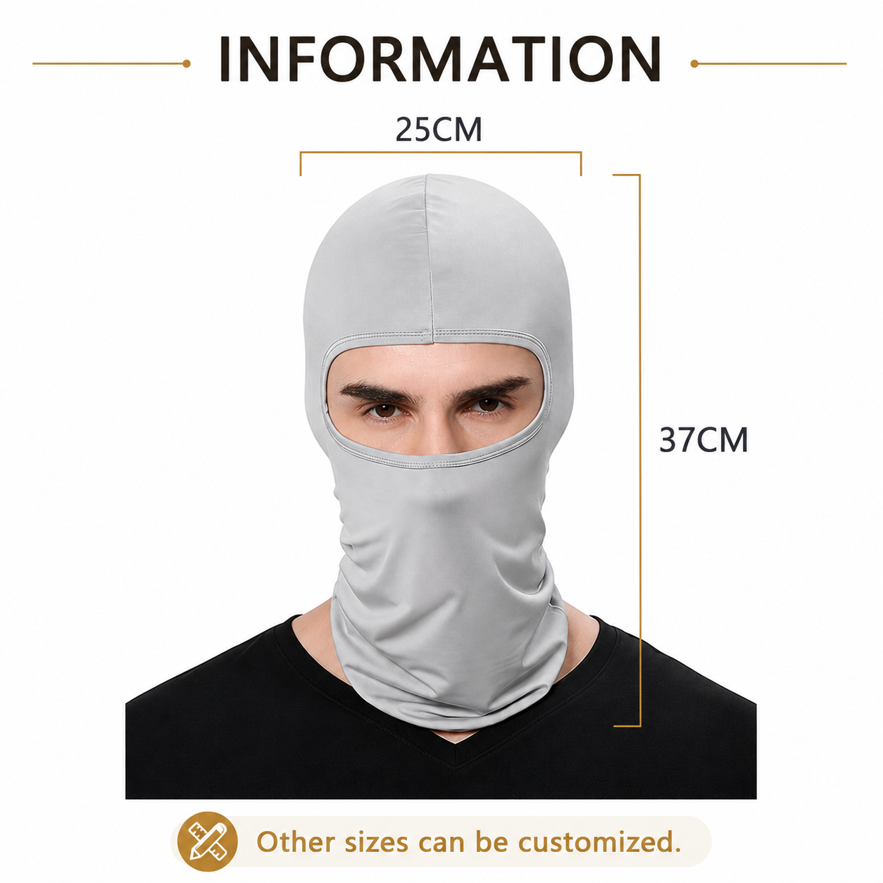 Custom OEM Breathable Balaclava Mask Polyester Quick Dry Motorcycle Ski Face Cover for Outdoor Sports Cycling Wholesale