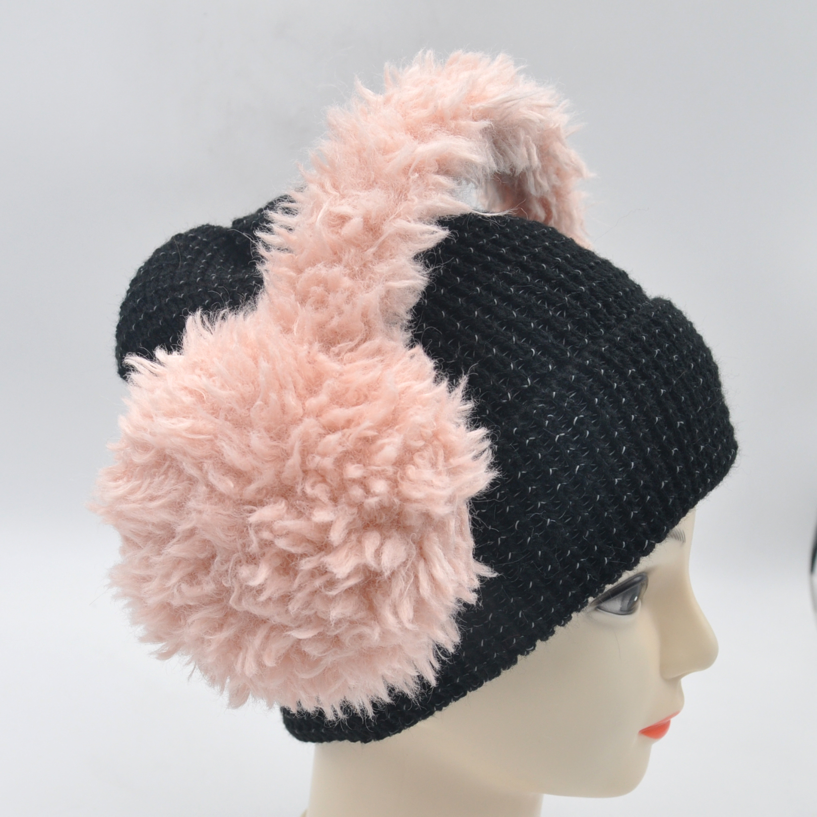 Cheapest Items Women Winter Folding Plush Ear Muffs Faux Fur Warm Ear Covers for Ladies Outdoor Headband with Warmers Earmuffs