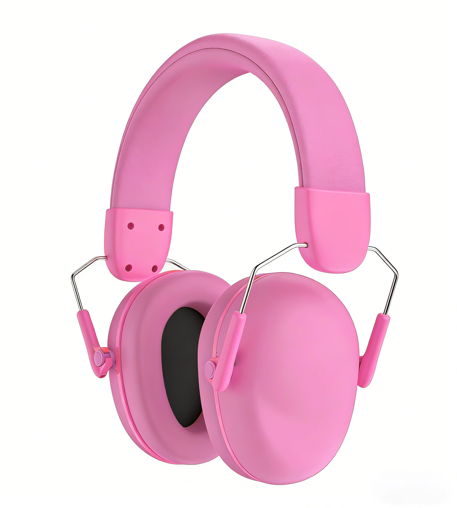 Safety ANSI 29dB Foldable Over-ear Metal Headband ENC Noise Cancelling Ear Protection Muffs for Kids