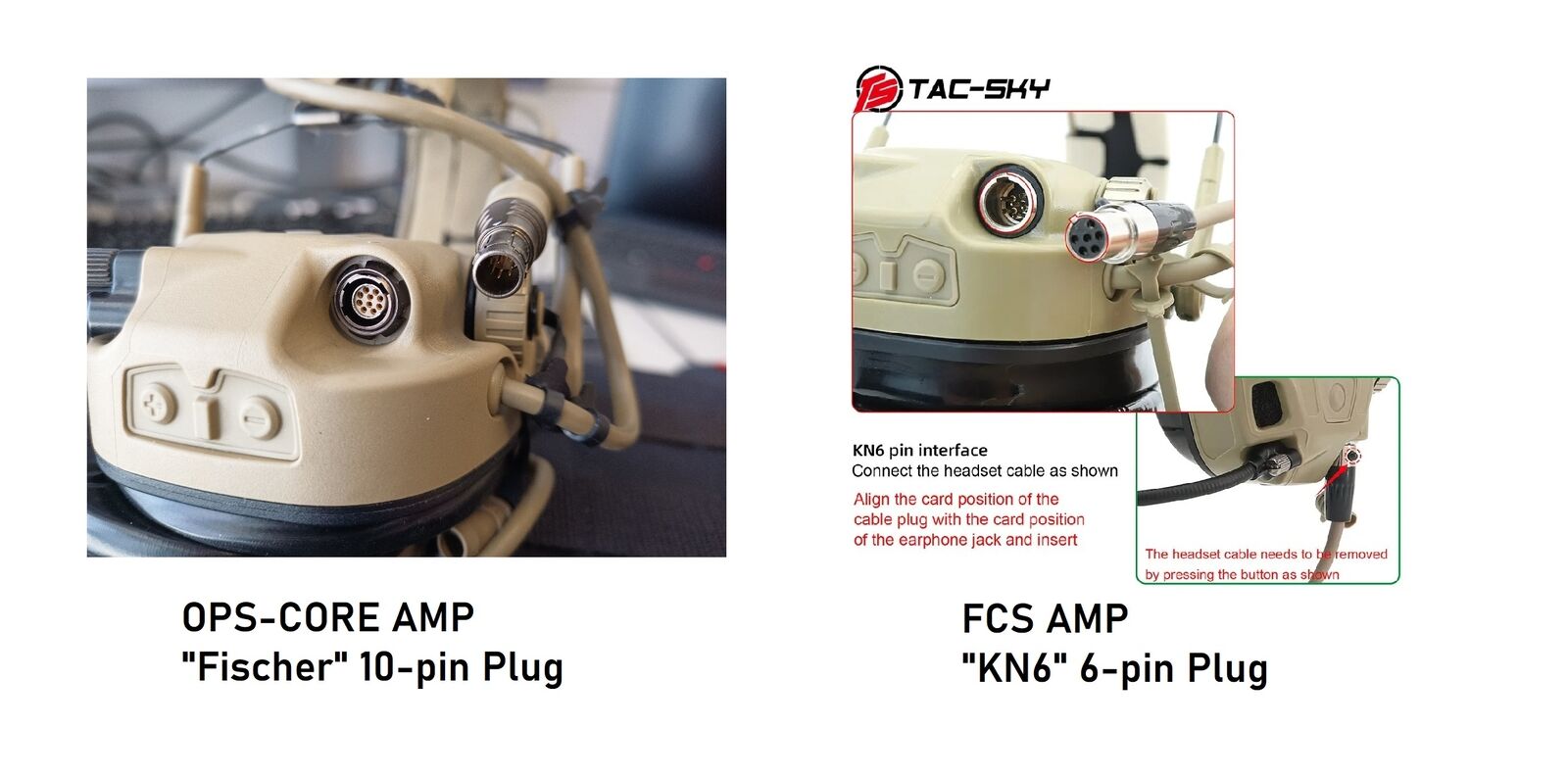 Headset Connection Detail