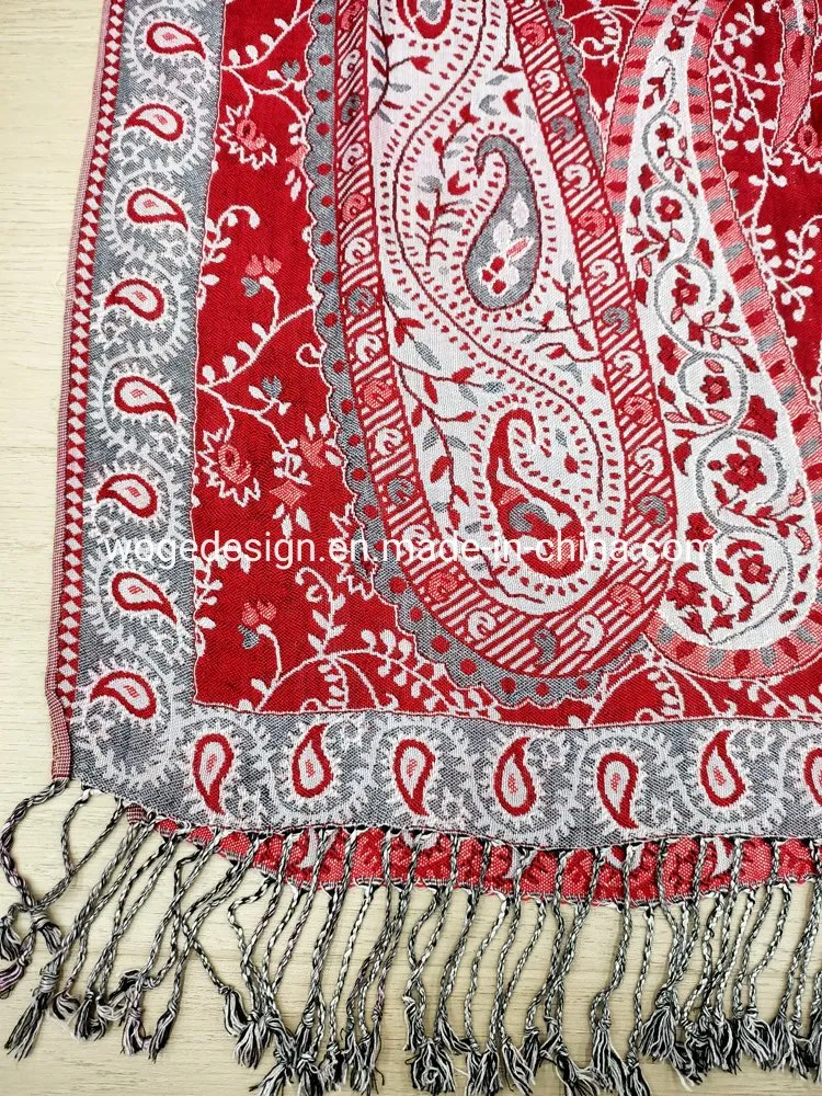 Ladies Jacquard Pashmina Stole 2