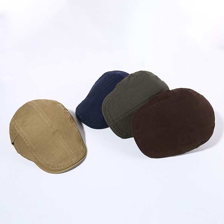 Perfect for Outdoor Travel Custom Patterns Breathable Sun-Proof Fabric Beret Hat