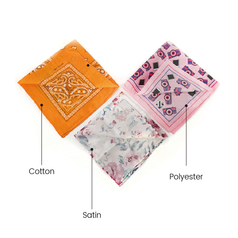 Multifunctional Bandana Colourful Custom Square Fabric Printed Headwear Classic Custom Bandana With Logo Bandana Custom Design