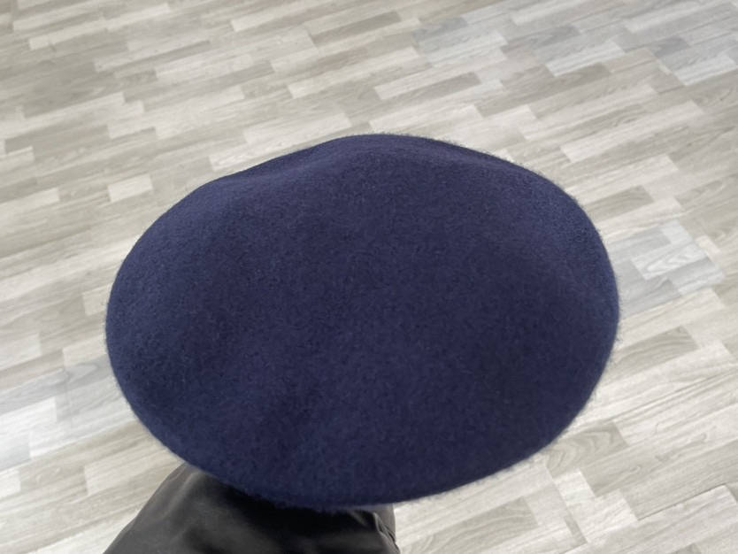 Japanese Style New Arrival Fashion Trend Women Striped Knitted Wool Beret Spring Autumn Party Hat