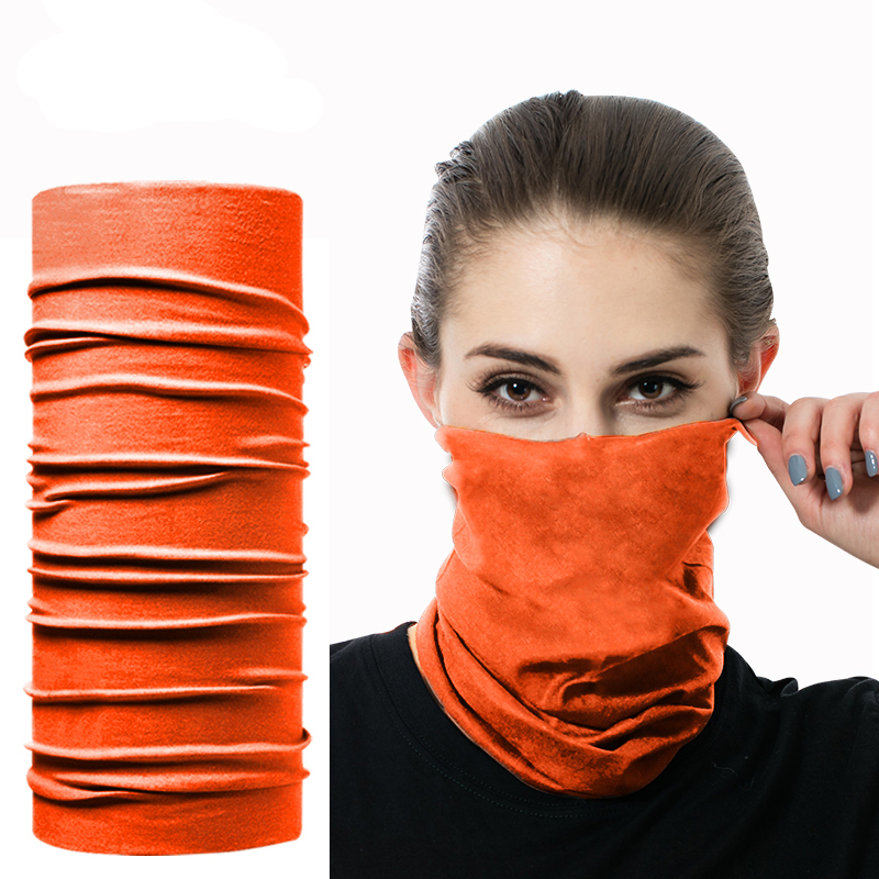 Black Orange Plain Tie Dye Red Blank White Bandana Customized Plain Style