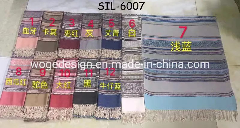 Soft 100%Viscose Long Pashmina Stole