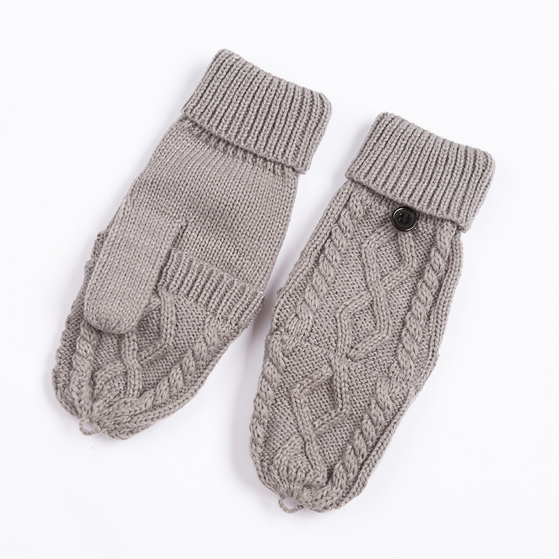 Cozy Thermal Fingerless Mittens for Women - Perfect Winter Accessory