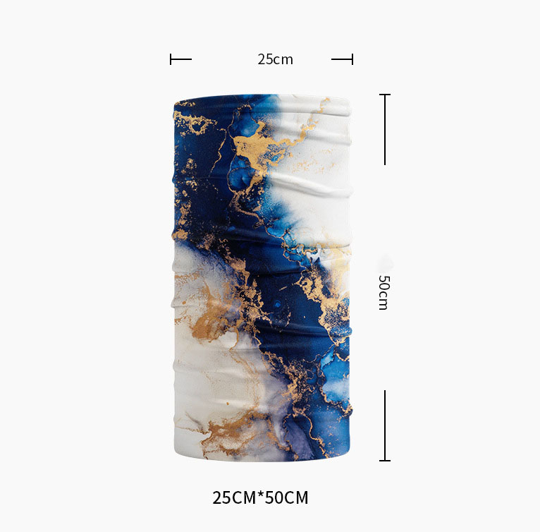 Four Seasons Hot-sale Custom Logo 92% Polyester +8% Spandex Breathable Elasticity Warm Neck Gaiter Seamless Bandana