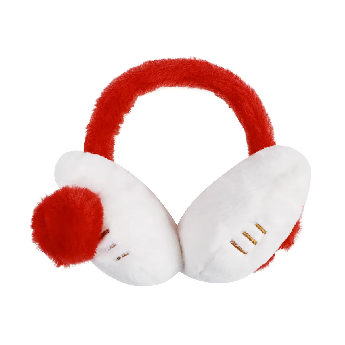 High Quality Cute Kid Plush Ear Muff Hello Accessories Kitty Warm Cute Student Ear Cover Ear Muffs Winter Kids