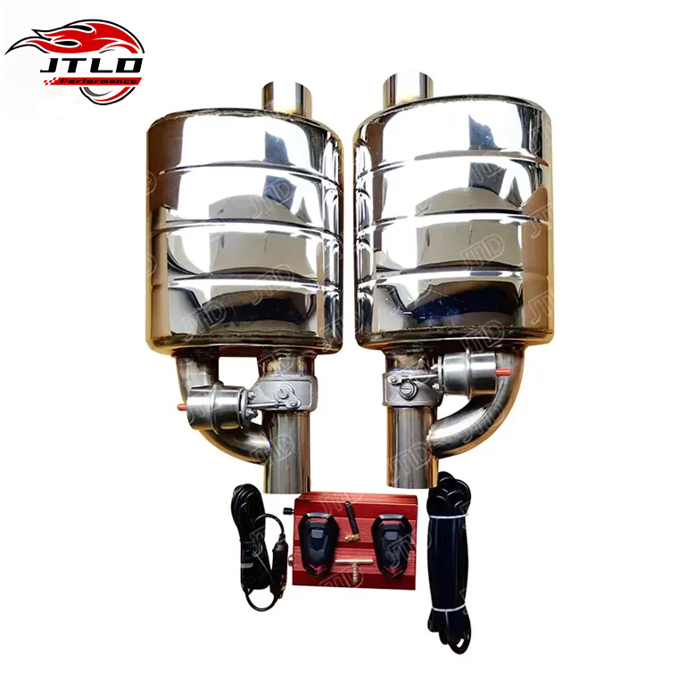 JTLD High Quality Performance 201 Exhaust Muffler Vacuum Valve Muffler