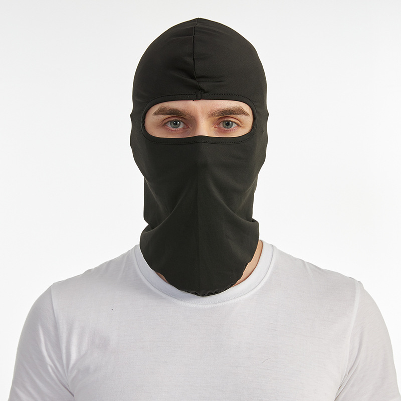 Wholesale Black Ninja Mask Outdoor Cycling Motorcycle Windproof Sports Sunscreen Ski Face Mask Balaclava Hat Full Face Cover