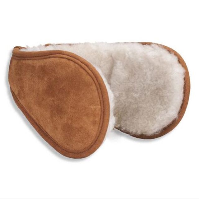 High Quality Winter Warm Brown Fur Earmuffs