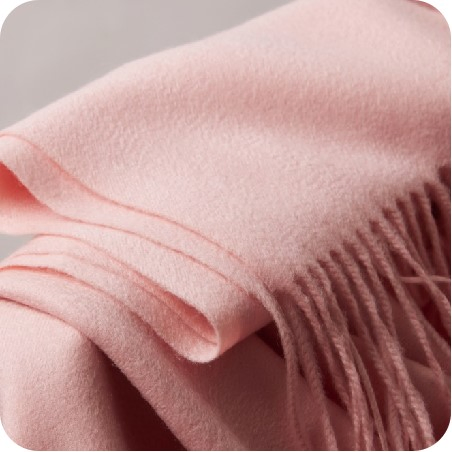 Iconic Cashmere Shawl 100% Pure Cashmere Solid Color Fringe Shawl