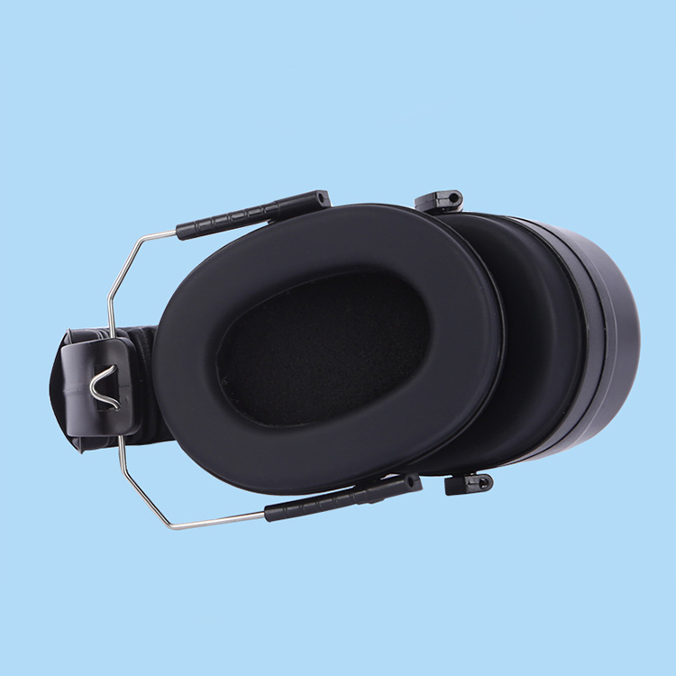 Foldable Reusable Anti-Noise Intrinsically Safe Shooting Sleep Soundproof ABS Headband Type Ear Muffs Hearing Protection Safety