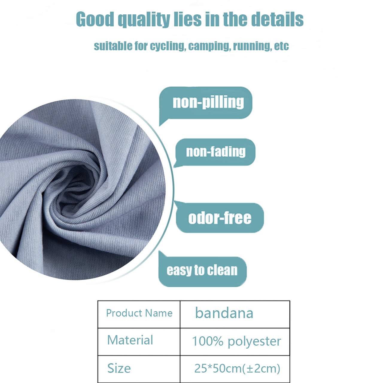 Neck Gaiter Detail