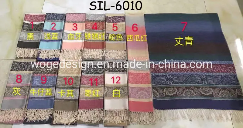Soft 100%Viscose Long Pashmina Stole