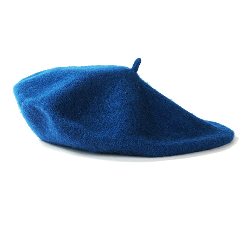 Hot Sale Stock Promotion Fashion French Beret Cheap Adults Wool Felt Beret Hat for Women