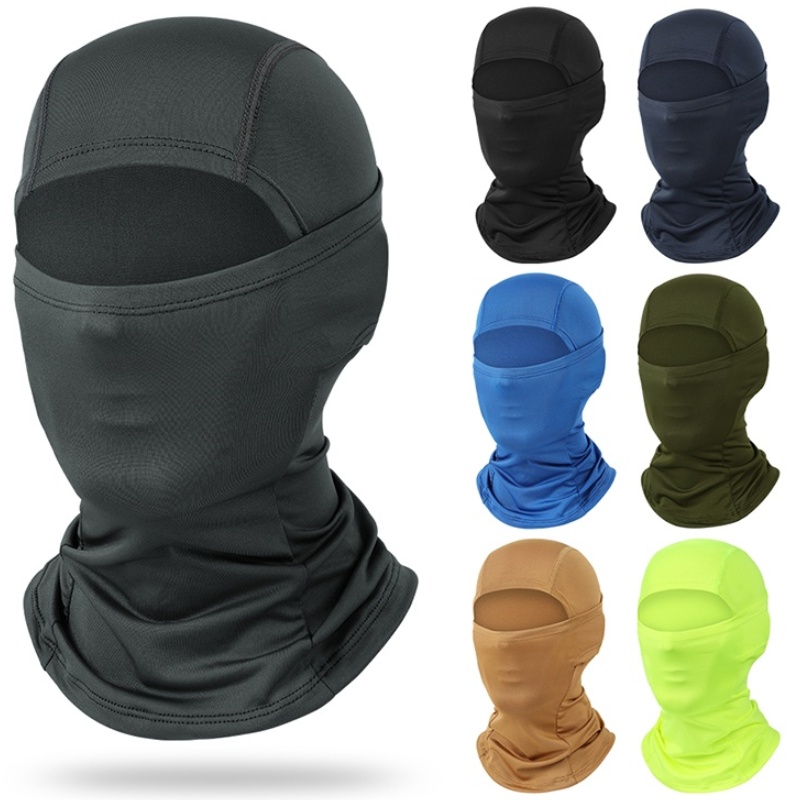 UV Protection Balaclava Accept Custom Logo Face Mask Outdoor Cycling Head Cover Full Face Ski Mask Windproof Face Mask