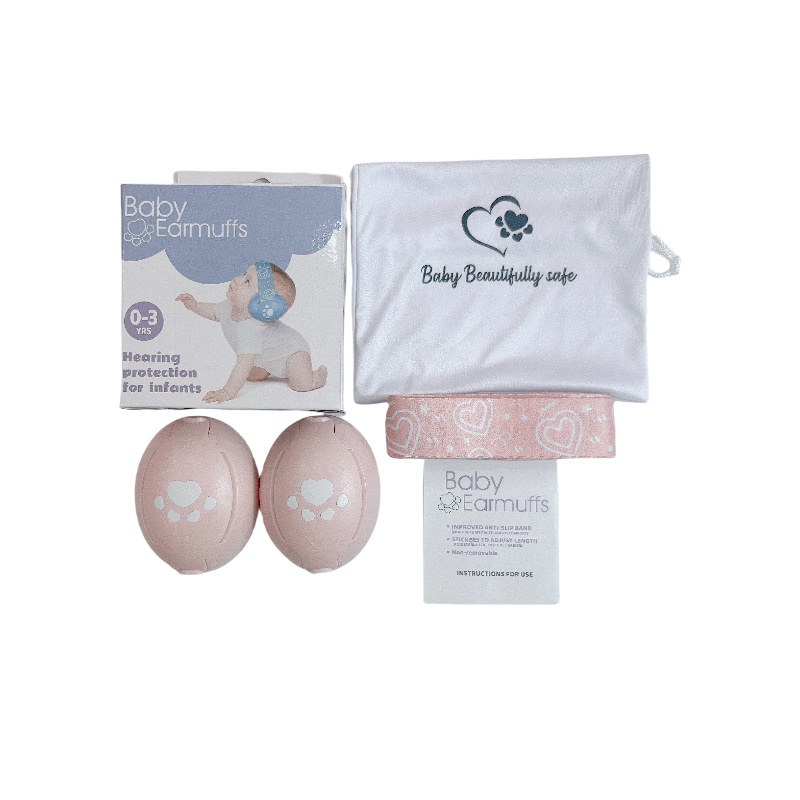 Foldable Soundproof Earmuffs for Kids Anti-Noise Sleep Ear Muffs Infant Baby Toddler Noise Reduction Mute Protection