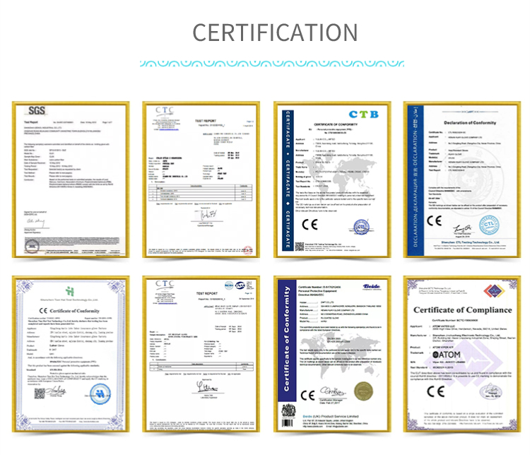 Product Certificate