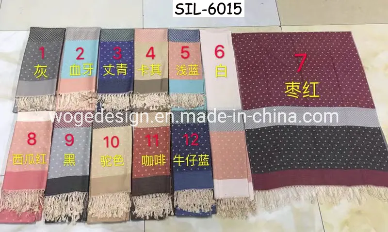 Soft 100%Viscose Long Pashmina Stole
